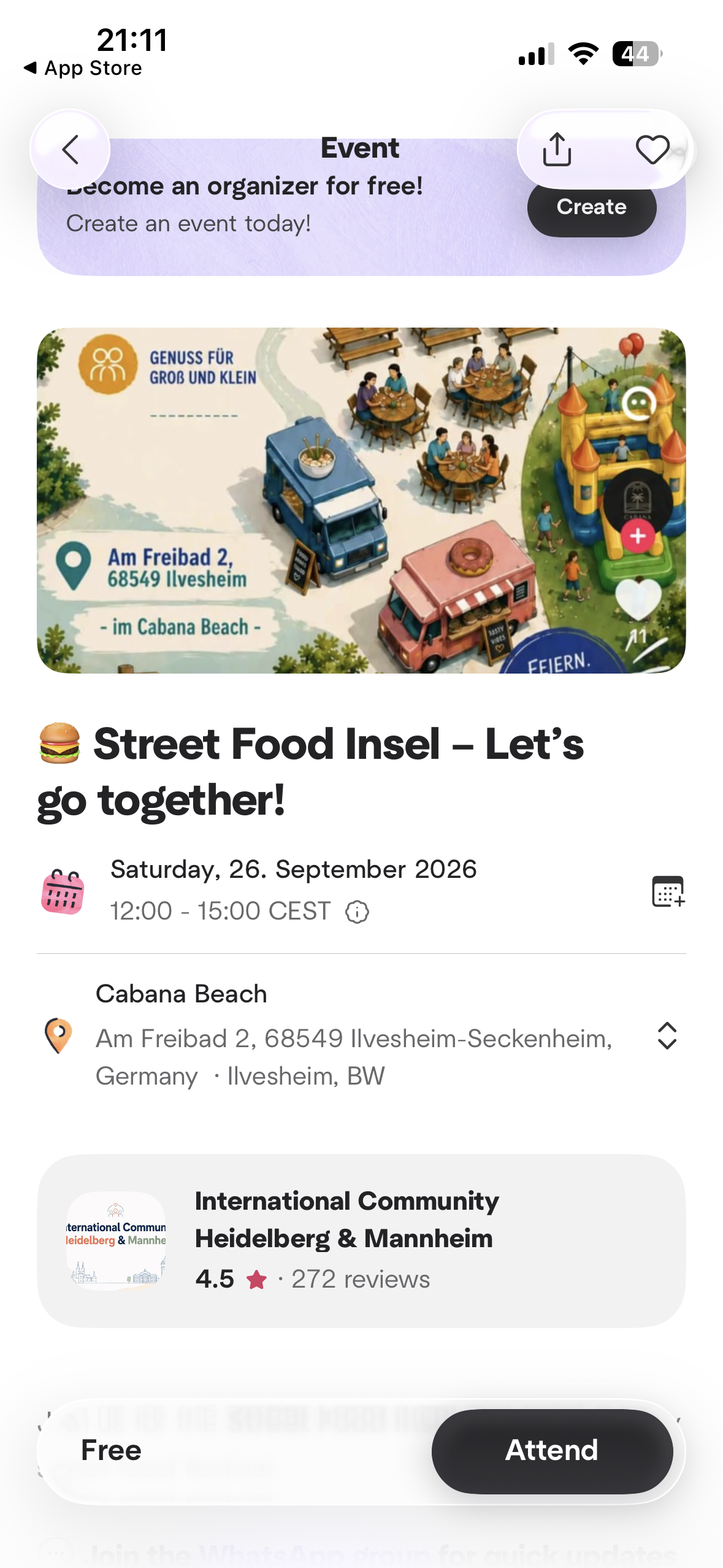 StreetFood Insel